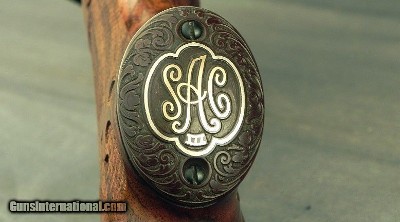 LENARD BROWNELL 7mm REM. MAG.- BROWNELL TOTAL CUSTOM- SAKO ACTION- #68 OF 129 CUSTOMS WHERE HE DID IT ALL- FLEUR-DE-LIS CHECKERING-OVERALL 96%-SOLD - Image 6 of 7