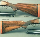 WILKES 470 N.E. & 360 #2 N.E. 2 Bbl. SET- 470 Bbls. ADDED in 1995 by THYS in BELGIUM- VERY NICE & SOLID WOOD- FRESH CASE COLORS-SIDECLIPS/DOLLS HEAD - 3 of 5