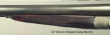 GRAHAM (SCOTLAND) 12 BORE SIDELOCK EJECT- SUPER ENGRAVING & WOOD- ORIG. PIECE- 25" CHOPPER LUMP Bbls.- ONLY 6 Lbs. 7 Oz.- ALL ORIG.- CASE - 7 of 8
