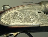 GRAHAM (SCOTLAND) 12 BORE SIDELOCK EJECT- SUPER ENGRAVING & WOOD- ORIG. PIECE- 25" CHOPPER LUMP Bbls.- ONLY 6 Lbs. 7 Oz.- ALL ORIG.- CASE - 3 of 8