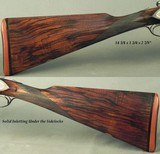 GRAHAM (SCOTLAND) 12 BORE SIDELOCK EJECT- SUPER ENGRAVING & WOOD- ORIG. PIECE- 25" CHOPPER LUMP Bbls.- ONLY 6 Lbs. 7 Oz.- ALL ORIG.- CASE - 5 of 8