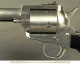 FREEDOM ARMS 454 CASULL- MOD 83 PREMIER GRADE- 4 3/4" ROUND Bbl.- STAINLESS STEEL- ADJUSTABLE REAR SIGHT- SEMI-BRIGHT BRUSHED FINISH-BOX & PAPERS - 4 of 4
