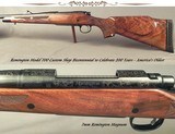 REMINGTON MOD 700 BICENTENNIAL CUSTOM SHOP to CELEBRATE 200 YEARS as AMERICA'S OLDEST GUNMAKER- GOLD INLAY ENGRAVING- GRADE C WOOD-LIMITED EDITION - 1 of 9