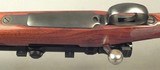 DALE GOENS 30-06- MADE in 1974- MAUSER ACTION- CLASSIC STYLE- NICE WORKMANSHIP- GOENS WRAP AROUND FLEUR-DE-LIS CHECKERING- EXC. CLARO WALNUT STOCK - 3 of 8