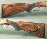CHAPUIS 470 N. E.- NEW- MOD ELAN CLASSIC- VERY NICE WOOD- 95% FLORAL ENGRAVING & GAME SCENE- REMOVABLE BLOCKS in RIB for SCOPE MOUNTS or RED DOT - 2 of 5