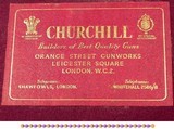 CHURCHILL 20 from 1954- TOTALLY ORIG in EXC PLUS COND- BOXLOCK EJECT w/ CHOPPER LUMP Bbls.- ORIG 95% BLUE & CASE COLORS- EXC Bbls. INSIDE & OUT-CASE - 8 of 8