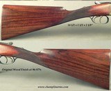 CHURCHILL 20 from 1954- TOTALLY ORIG in EXC PLUS COND- BOXLOCK EJECT w/ CHOPPER LUMP Bbls.- ORIG 95% BLUE & CASE COLORS- EXC Bbls. INSIDE & OUT-CASE - 5 of 8