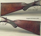 SAUER 12 from PRUSSIA- 30% ENGRAVING with GAME BIRDS- 28