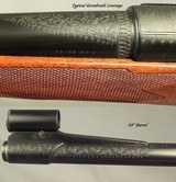R. G. OWEN, 30-06- FULL KORNBRATH ENGRAVING- SPRINGFIELD ACTION- PERIOD GRIFFIN & HOWE SIDE MOUNT- PERIOD ZEISS SCOPE- GOLD GRIZZLY- EXC. COND. - 6 of 9