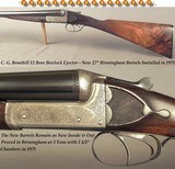 C. G. BONEHILL 12 BOXLOCK EJECT- NEW 27
