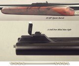 CHAPUIS 470 N. E.- NEW- MOD ELAN CLASSIC- VERY NICE WOOD- 95% FLORAL ENGRAVING & GAME SCENE- REMOVABLE BLOCKS in RIB for SCOPE MOUNTS or RED DOT - 5 of 5
