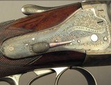 C&H 8 BORE- COGSWELL & HARRISON- A MASSIVE SIDELOCK TOPLEVER HAMMERLESS 8 BORE EXPRESS FULLY RIFLED DOUBLE- REMAINS in EXC. SOLID COND- 17 Lb 3 Oz - 3 of 9