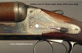 C&H 8 BORE- COGSWELL & HARRISON- A MASSIVE SIDELOCK TOPLEVER HAMMERLESS 8 BORE EXPRESS FULLY RIFLED DOUBLE- REMAINS in EXC. SOLID COND- 17 Lb 3 Oz - 7 of 9