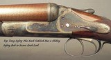 C&H 8 BORE- COGSWELL & HARRISON- A MASSIVE SIDELOCK TOPLEVER HAMMERLESS 8 BORE EXPRESS FULLY RIFLED DOUBLE- REMAINS in EXC. SOLID COND- 17 Lb 3 Oz - 2 of 9