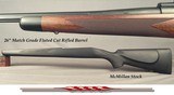 WINCHESTER MOD 70- 7mm REM. MAG. CUSTOM SHOP SUPER GRADE- OCT. 2001- 26" MATCH GRADE Bbl.- HAND HONED ACTION- CONTROL ROUND FEED- NICE WOOD - 5 of 5