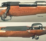 WINCHESTER 30-06- PRE-64 MOD 70 CUSTOM- OCTAGON Bbl. with an INTEGRAL FRONT RAMP- VERY NICE STOCK WORK in a CLASSIC STYLE- WELL CUT CHECKERING - 2 of 4