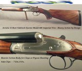ARRIETA 12 MOD 601 IMPERIAL TIRO- HEAVIER ACTION for CLAYS or PIGEON SHOOTING- MADE 1982- 27 1/2