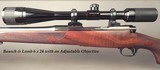 DALE GOENS- 25-06- PRE-64 MODEL 70- PURE CLASSIC STYLE with VERY NICE WORKMANSHIP- GOENS WRAP AROUND FLEUR-DE-LIS CHECKERING- BAUSCH & LOMB 6 x 24 - 2 of 6