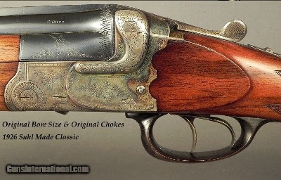 MERKEL 12- 1926- MOD 301E- CLASSIC SUHL- 29 1/2