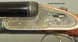 HOLLAND & HOLLAND 12 BORE ROYAL- TOTALLY ORIG- 96% ORIG CASE COLORS- OVERALL 95% COND- EXC WOOD- ORIG LEATHER TRUNK- ORIG I. C. & M- MADE in 1965 - 6 of 8