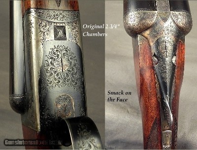 LEBEAU COURALLY 12 BOXLOCK EJECT from 1963- WELL KEPT & LITTLE USED- A&F IMPORT- 28