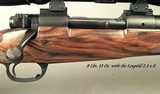 DALE GOENS- 7 x 57- SUPERB WOOD- PRE-64 MOD 70 ACTION- PURE CLASSIC STYLE- GOENS WRAP AROUND FLEUR-DE-LIS CHECKERING- UNFIRED- OVERALL 99.5% COND. - 2 of 7