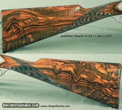 PIOTTI 20 BORE O/U MODEL BOSS BEST GUN - EXHIBITION WOOD - OUTSTANDING ENGRAVING by GIACOMO FAUSTI at CREATIVE ART - 28