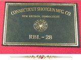 RBL 28 by CONN SHOTGUN Mfg.- MOD RESERVE- OVERALL COND 99.5%- VERY NICE WOOD- 30
