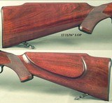 WINCHESTER 270 WIN. SUPER GRADE MOD 70 PRE-64- MADE in 1952- COMPLETE REFINISH BOTH METAL & WOOD- BORE is EXC PLUS- LEUPOLD 3.5 x 10- NO OPEN SIGHTS - 4 of 6