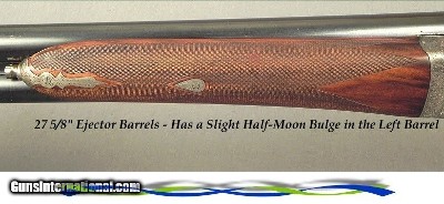 FERLIB 12 BORE BOXLOCK GAME GUN- 1975- 27 5/8