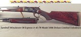 TURNBULL WINCHESTER 50 EXP. & 45-70 MOD 1886 DELUXE LIMITED SERIES TAKEDOWN- BRO. ARMS 45-70 & TURNBULL 50 EXP.- OVERALL 97% COND.- BORES as NEW - 1 of 9