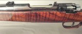 MASHBURN ARMS 257 ROBERTS- TOTAL DELUXE with SUPERB ENGRAVING & EXC WOOD- 1/4 RIB- VINTAGE LYMAN ALASKAN SCOPE- OVERALL 98% COND- MS 1903 ACTION- NICE - 5 of 11