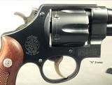 SMITH & WESSON 44 S&W SPEC- PRE-MODEL 21- .44 HAND EJECTOR MODEL of 1950 MILITARY- SHIPPED MARCH 2, 1955- 4