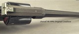 SMITH & WESSON 357 MAG.- PRE-MODEL 27- SHIPPED NOV. 23, 1954- 8 3/8