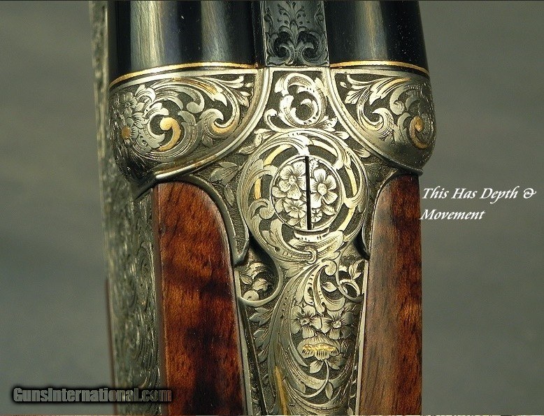 ARMI ART 410- OUTSTANDING ENGRAVING by MUFFOLINI- EXHIBITION WOOD- ITALIAN  BEST SIDELOCK- 27 CHOPPER LUMP R. LUTEROTTI Bbls.- TOTAL DETAIL- NICE for  sale