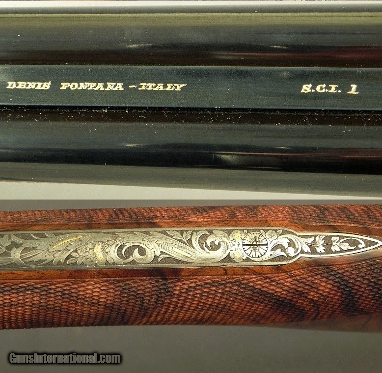 ARMI ART 410- OUTSTANDING ENGRAVING by MUFFOLINI- EXHIBITION WOOD- ITALIAN  BEST SIDELOCK- 27 CHOPPER LUMP R. LUTEROTTI Bbls.- TOTAL DETAIL- NICE for  sale