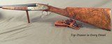 ARMI ART 410- OUTSTANDING ENGRAVING by MUFFOLINI- EXHIBITION WOOD- ITALIAN BEST SIDELOCK- 27