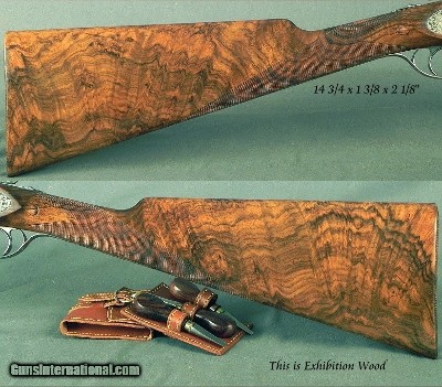 ARMI ART 410- OUTSTANDING ENGRAVING by MUFFOLINI- EXHIBITION WOOD- ITALIAN BEST SIDELOCK- 27