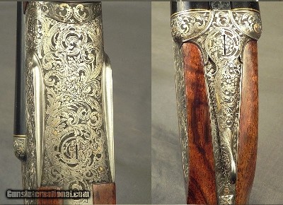 ARMI ART 410- OUTSTANDING ENGRAVING by MUFFOLINI- EXHIBITION WOOD- ITALIAN BEST SIDELOCK- 27