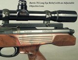 REMINGTON .221 REMINGTON FIREBALL- MODEL XP-100- SINGLE SHOT BOLT ACTION HANDGUN- MADE IN 1968- BURRIS 7X LONG EYE RELIEF SCOPE- 10 1/2