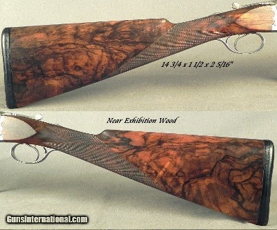 BERETTA 20 PREMIUM GRADE ASEL- OUTSTANDING WOOD- GAME SCENE ENGRAVED- #15 of 28- FINISHED in 2005- 30