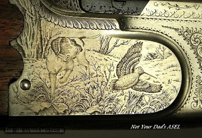 BERETTA 20 PREMIUM GRADE ASEL- OUTSTANDING WOOD- GAME SCENE ENGRAVED- #15 of 28- FINISHED in 2005- 30