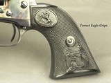 COLT .45 SINGLE ACTION ARMY - 3rd GENERATION - REMAINS UNFIRED with the CASE & PAPERS - 99.9% BLUE & 100% CASE COLORS - MADE in 2003 - 4 3/4