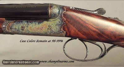 PIOTTI 28 BOXLOCK MOD BSEE- NICE ENGRAVING by CASTELLI- 30