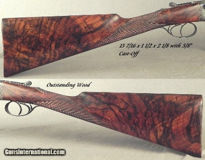 PIOTTI 28 BOXLOCK MOD BSEE- NICE ENGRAVING by CASTELLI- 30