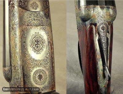 PIOTTI 28 BOXLOCK MOD BSEE- NICE ENGRAVING by CASTELLI- 30