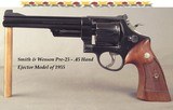 SMITH & WESSON .45- PRE-MODEL 25- .45 HAND EJECTOR MODEL of 1955- SHIPPED JUNE 13, 1955 to GEO. LAWRENCE Co. in PORTLAND- 6 1/2