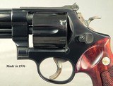 SMITH & WESSON .45- MODEL 25-2 TARGET REVOLVER- 99.5% ORIGINAL CONDITION- MADE in 1976- 6 1/2