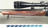 BROWNING 22-250 SINGLE SHOT MOD 1885 HIGH WALL- OVERALL 98-99% ORIG- LEUPOLD 12X with an AO- VERY ACCURATE- THE BLUE at 100%- STOCK at 98-99% - 6 of 6