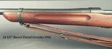 SPRINGFIELD ARMORY 22 L R MOD M1922MI.I SERIAL #9932B- A CADET TRAINING RIFLE- PROPER ARMORY REWORK & UPGRADE- TOTALLY ORIG PIECE in EXC COND- HONEST - 7 of 9